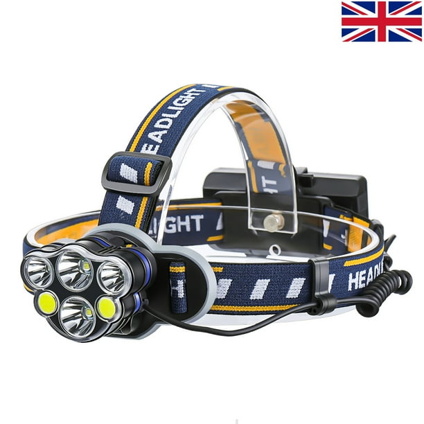 LED Headlamp 4 Modes USB Rechargeable Headlight Helmet Torch Head Flashlight LED Headlamp 4 Modes USB Rechargeable Headlight Helmet Torch Head Flashlight